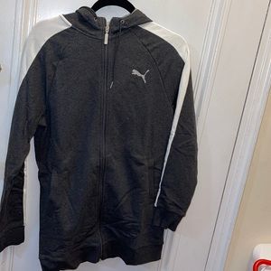 Puma and zip up sweater with hoodie NEW